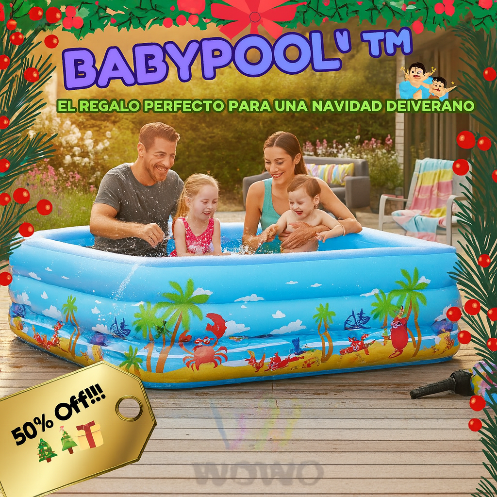 BABYPOOL™ PISCINAS 120 -180- 210CM