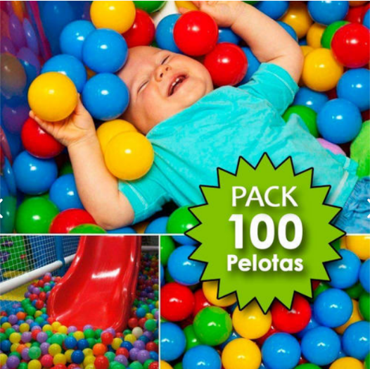 🔥 Baby Ball™ 100 Pelotas Plásticas Para Piscina