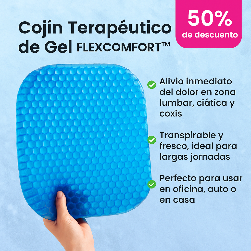 FLEXCOMFORT™ Cojín para alivio al instante