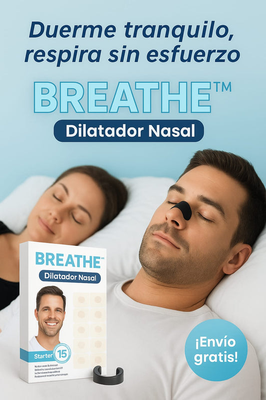 Breathe™ Dilatador de Nariz 👃